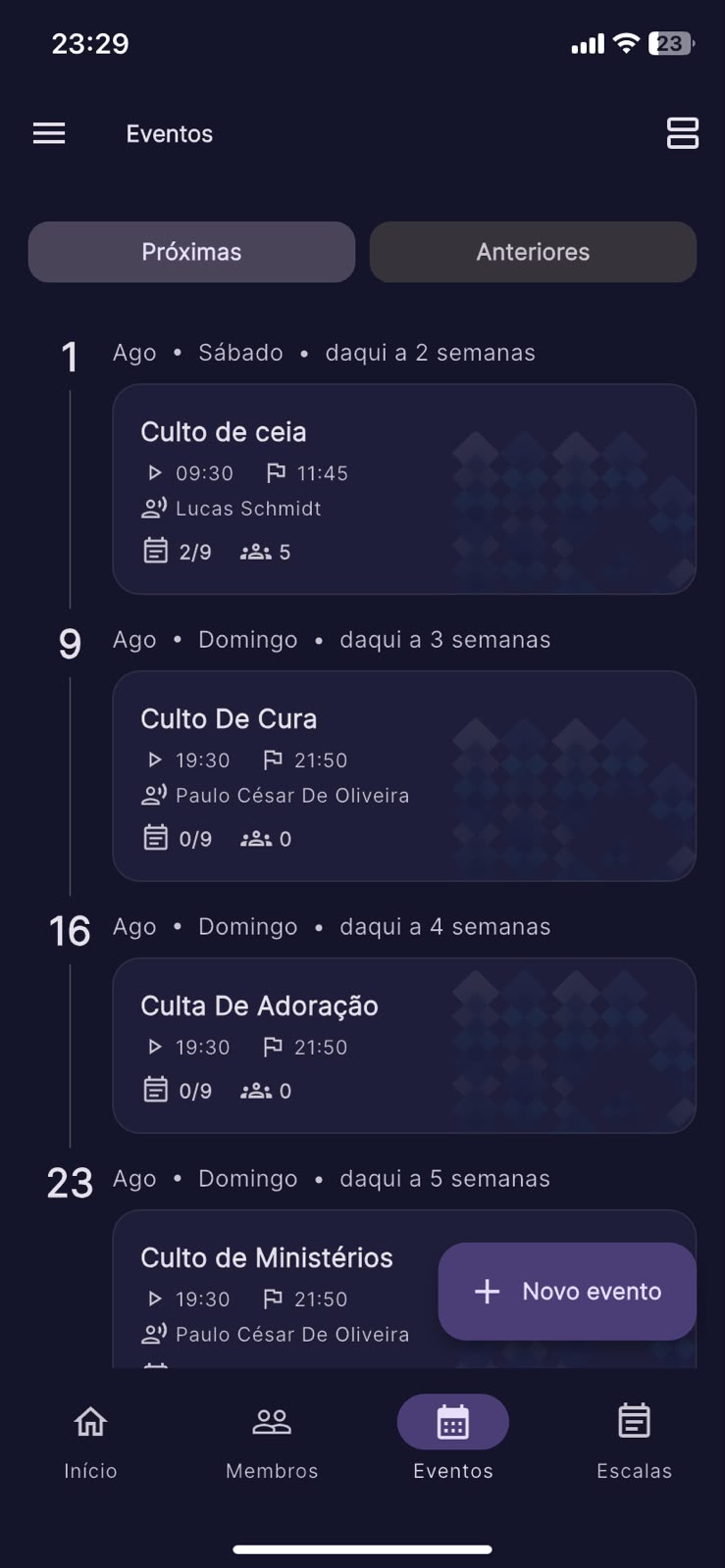 Eventos